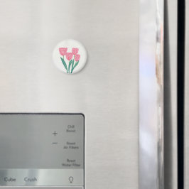 Kind Tulips Magnet