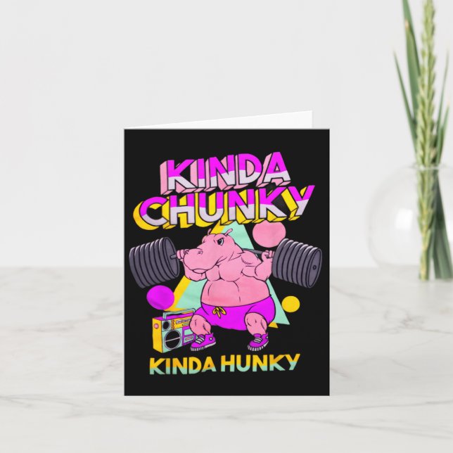 Kinda Chunky Kinda Hunky Kort (Framsida)