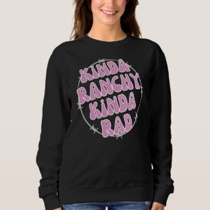 Kinda Ranchy boskap med uppfödning av kor Farm Wom T Shirt