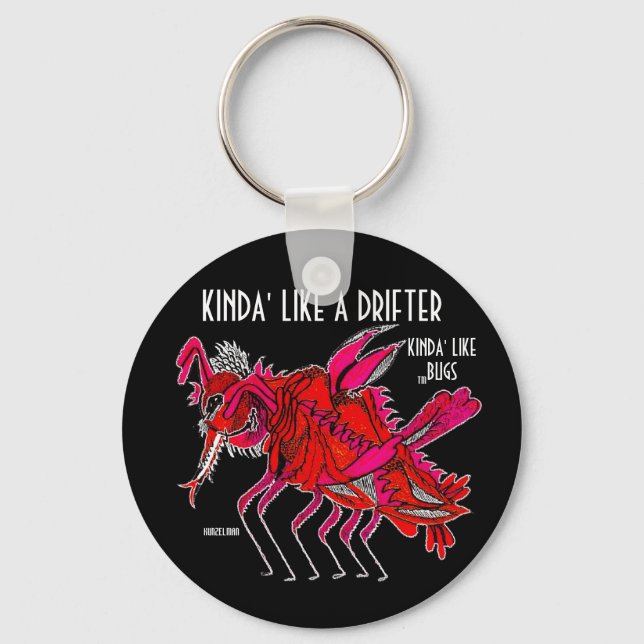 KINDA SOM EN DRIFTER NYCKELRING (Framsida)
