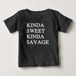 Kinda Sweet Kinda Savage Funny T Shirt