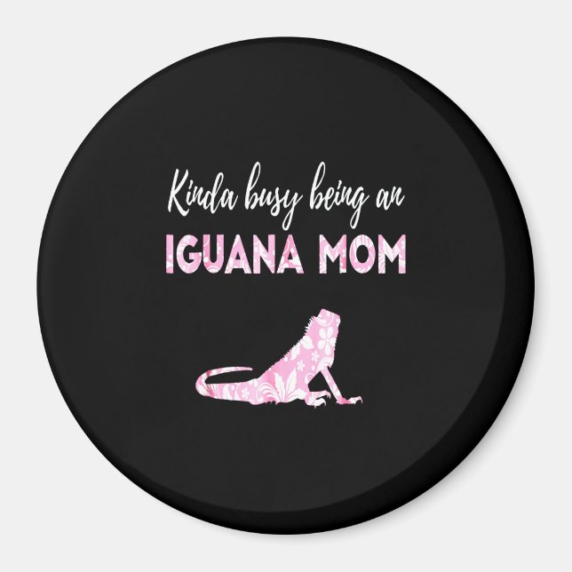 Kinda upptagen som Iguana Mamma Magnet (Framsidan)