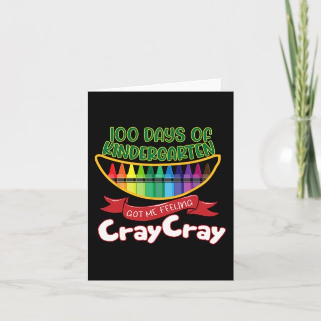 Kinder - 100 dagar Kindergarten Har me ke Lä Kort (Framsida)