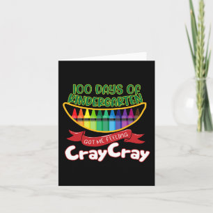 Kinder - 100 dagar Kindergarten Har me ke Lä Kort