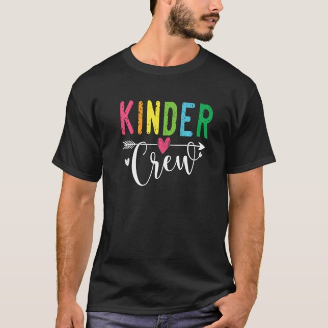 Kinder-besättningen Kindergarten-lärare första dag T Shirt (Framsida)
