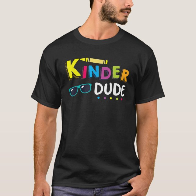 Kinder Boy Funny Student Lacher First Day Toddle T Shirt (Framsida)