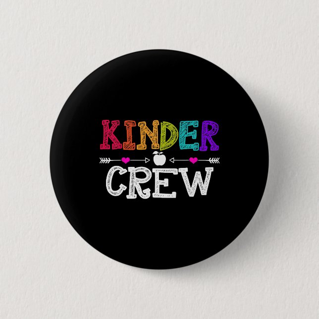 Kinder Crew Back to school Kindergarten Teacher St Knapp (Framsida)