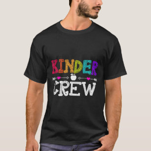 Kinder Crew Back to school Kindergarten Teacher St T Shirt