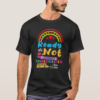 Kinder Crew Förskollärare 1:a skoldagen T Shirt