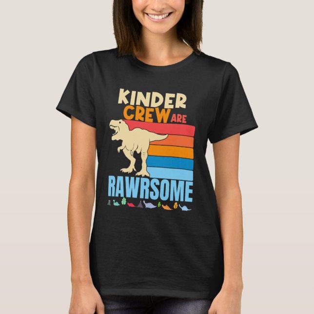 Kinder Crew Förskollärare Barn är fantastiska T Shirt (Framsida)