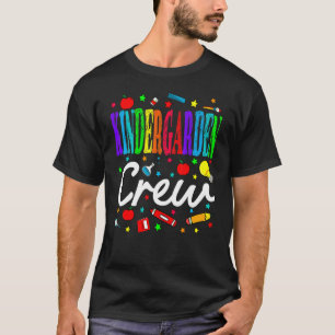 Kinder Crew Kindergarten Lacher Student Kids Tillb T Shirt