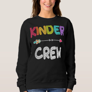 Kinder Crew Kindergarten Lärare 1:a skoldagen T Shirt