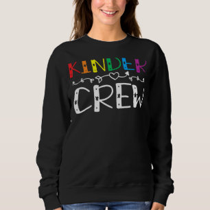 Kinder Crew Kindergarten Lärare 1:a skoldagen T Shirt