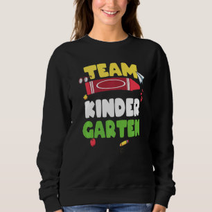 Kinder Crew Kindergarten Lärare 1:a skoldagen T Shirt
