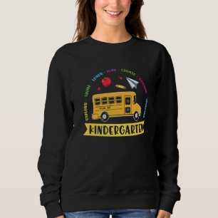 Kinder Crew Kindergarten Lärare 1:a skoldagen T Shirt