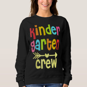 Kinder Crew Kindergarten Lärare 1:a skoldagen T Shirt