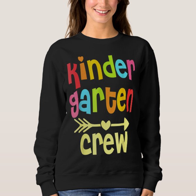 Kinder Crew Kindergarten Lärare 1:a skoldagen T Shirt (Framsida)