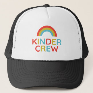 Kinder Crew Rainbow – Söta Pastell Färger Tillbaka Keps