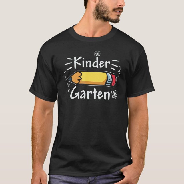 Kinder Garten Back to school 3 T Shirt (Framsida)