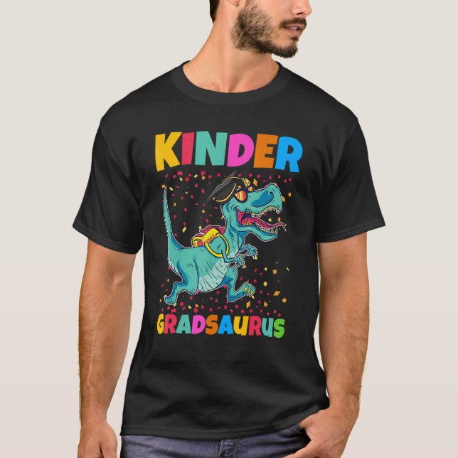 Kinder Gradsaurus Studenten T Shirt (Framsida)