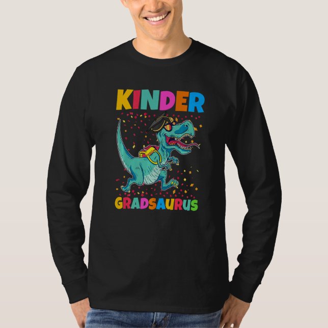Kinder Gradsaurus Studenten T Shirt (Framsida)