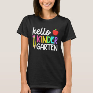 Kinder Kindergarten Team Back to school Lacher K T Shirt