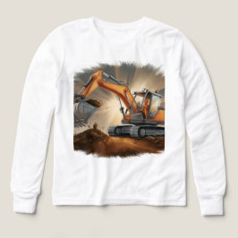 🚜 Kinder Pullover – Cooles Bagger Motiv T Shirt