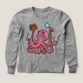 🐙 Kinder Pullover – Lustiger Oktopus T Shirt