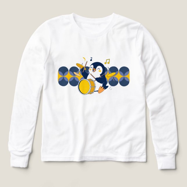  🐧 Kinder Pullover – Süßer Pinguin | Warmer Sweat T Shirt (Design framsida)