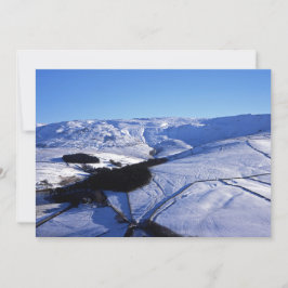 Kinder Scout Winter-Helgdag Julkort