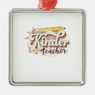 Kinder Teacher Julgransprydnad Metall