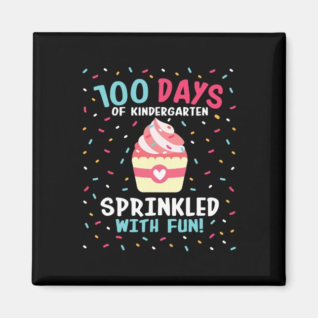 Kindergarten 100 dagar med skolflickor, fu magnet (Framsidan)