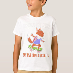 Kindergarten Abschlied Schulkind Fuchs T Shirt