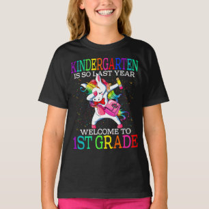 Kindergarten är så välkommen till första Klass T Shirt
