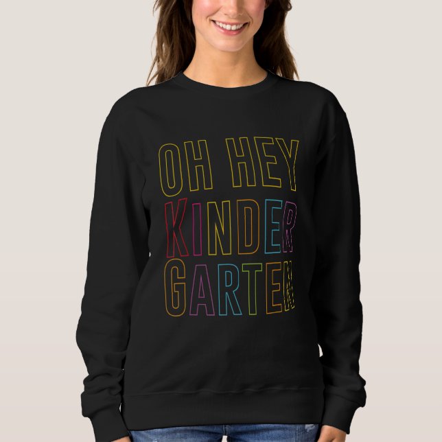 Kindergarten Back to school för lärare och T Shirt (Framsida)