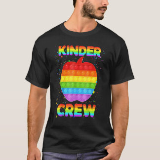 Kindergarten Back to school, första dagen popp T Shirt