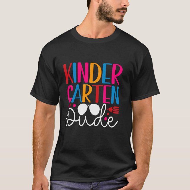 Kindergarten Back to school kindergarten stam T Shirt (Framsida)