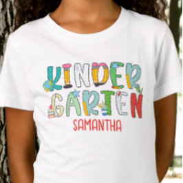 Kindergarten Back to school Personlig T Shirt