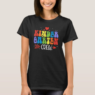 Kindergarten-besättningen Lycklig, första dagen i T Shirt