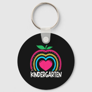 Kindergarten Boho Regbow-lärarlag Kinder squa Nyckelring