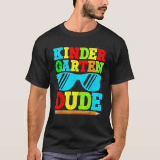 Kindergarten Boy Funny Pencil Första dagen School T Shirt