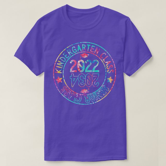 Kindergarten Class 2022 Senior 2034 Future Class G T Shirt (Design framsida)