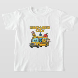Kindergarten Crew | Cute Back to school Buss T Shirt