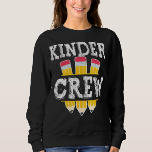Kindergarten Crew Kindergarten Lärare 1:a dagen T Shirt