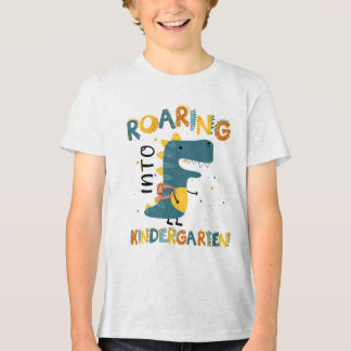 Kindergarten Dinosaur Back to School Shirt T