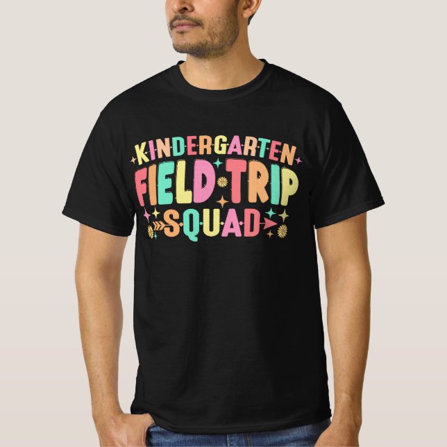 Kindergarten Fält Resa Squad T Shirt (Framsida)