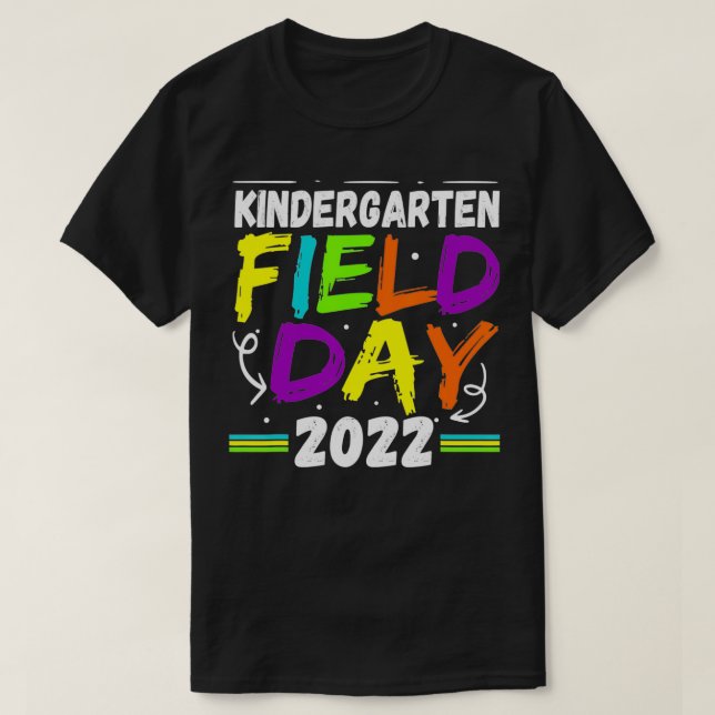 Kindergarten Field Day 2022  T Shirt (Design framsida)