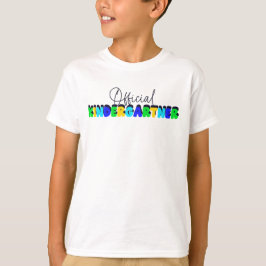 Kindergarten First Day Officiell Kindergartner Boy T Shirt