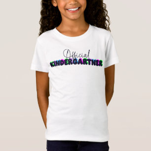 Kindergarten First Day Officiell Kindergartner PkB T Shirt