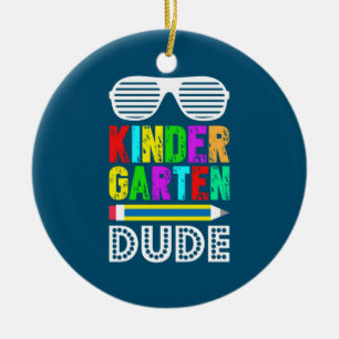 Kindergarten Första dagen Julgransprydnad Keramik